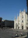 Vista di Piazza Duomo a Milano dal Mondadori Multicenter