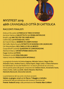 Finalisti MystFest, 46th Grangiallo Città di Cattolica